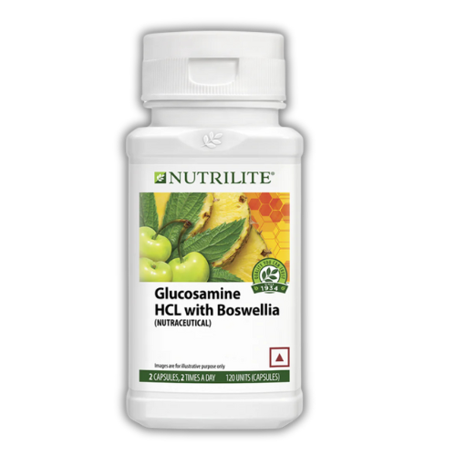 Nutrilite Glucosamine HCL with Boswellia Pack of 120 Capsules