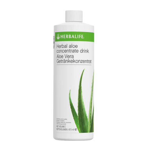 Herbalife Herbal Aloe Concentrate 500ml liquid bottle for digestive health and hydration